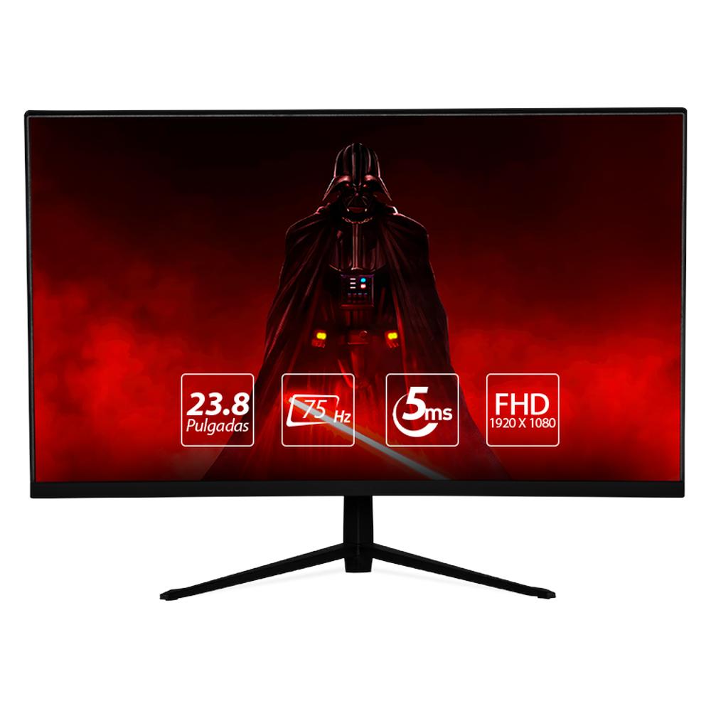 Foto 3 pulgar | Xtreme Pc Gaming Amd Radeon Vega Renoir Ryzen 7 5700g 16gb Ssd 500gb Monitor Curvo 23.8 Wifi Black