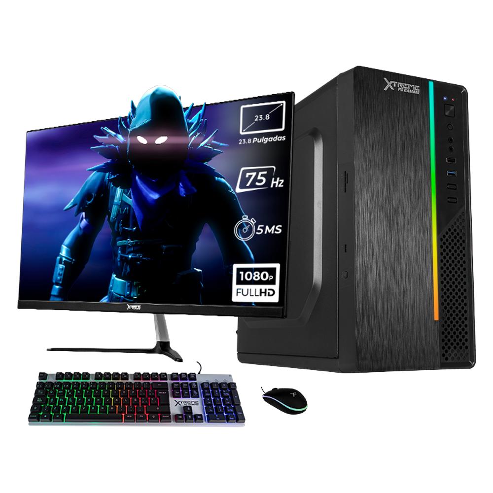 Foto 2 pulgar | Xtreme Pc Gaming Computadora Intel Core I5 12400 16gb Ssd 500gb Monitor 23.8 75hz Wifi Ultron Black