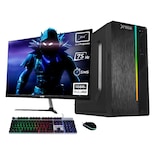 Xtreme Pc Gaming Computadora Intel Core I5 12400 16gb Ssd 500gb Monitor 23.8 75hz Wifi Ultron Black