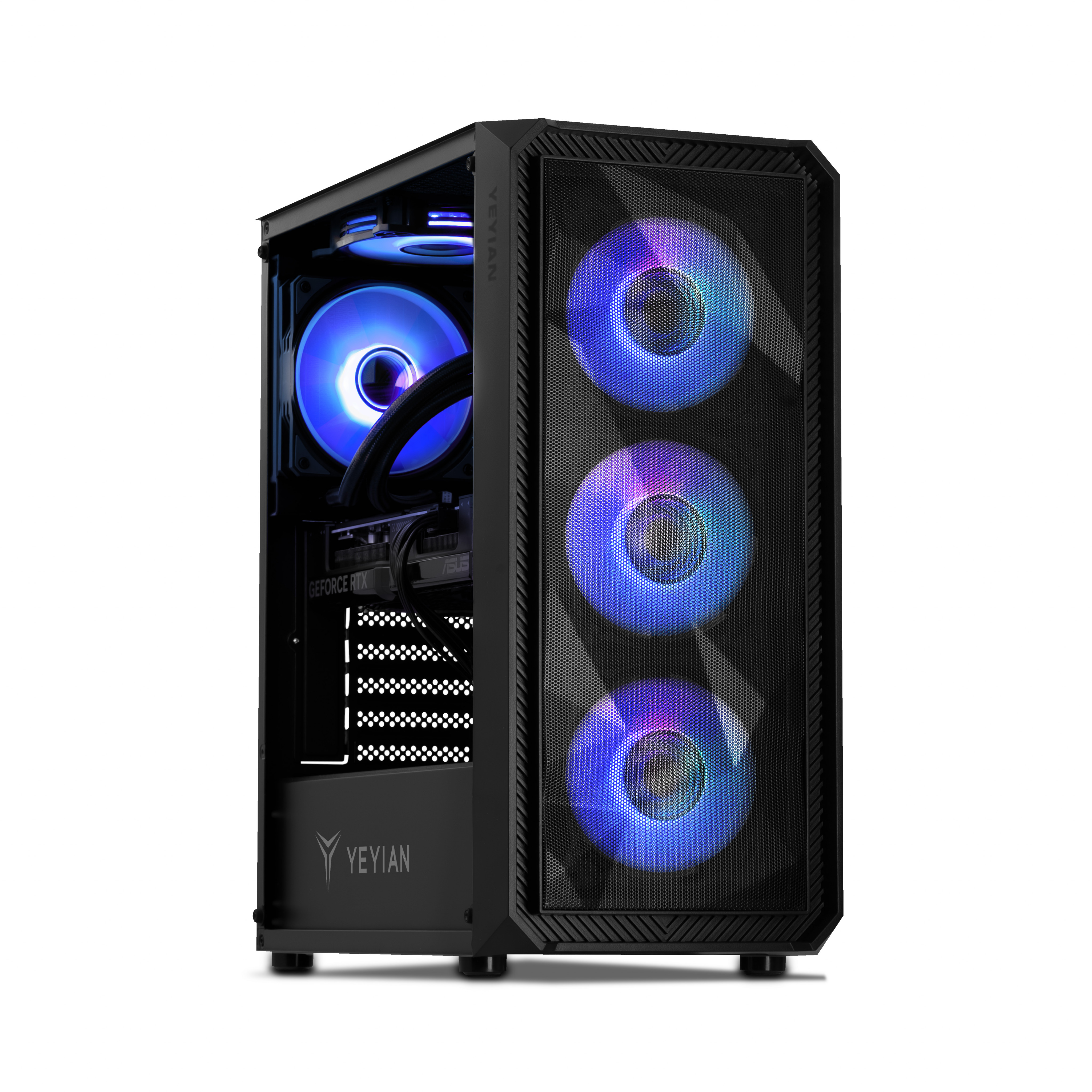 Foto 2 pulgar | Pc Gamer Yeyian Ypi-ta27f0c-4601m Nvidia Geforce Rtx 4060, Intel Core I7 12700f, 32gb Ddr4, 1tb Nvme, 650 W 80+ Bronze