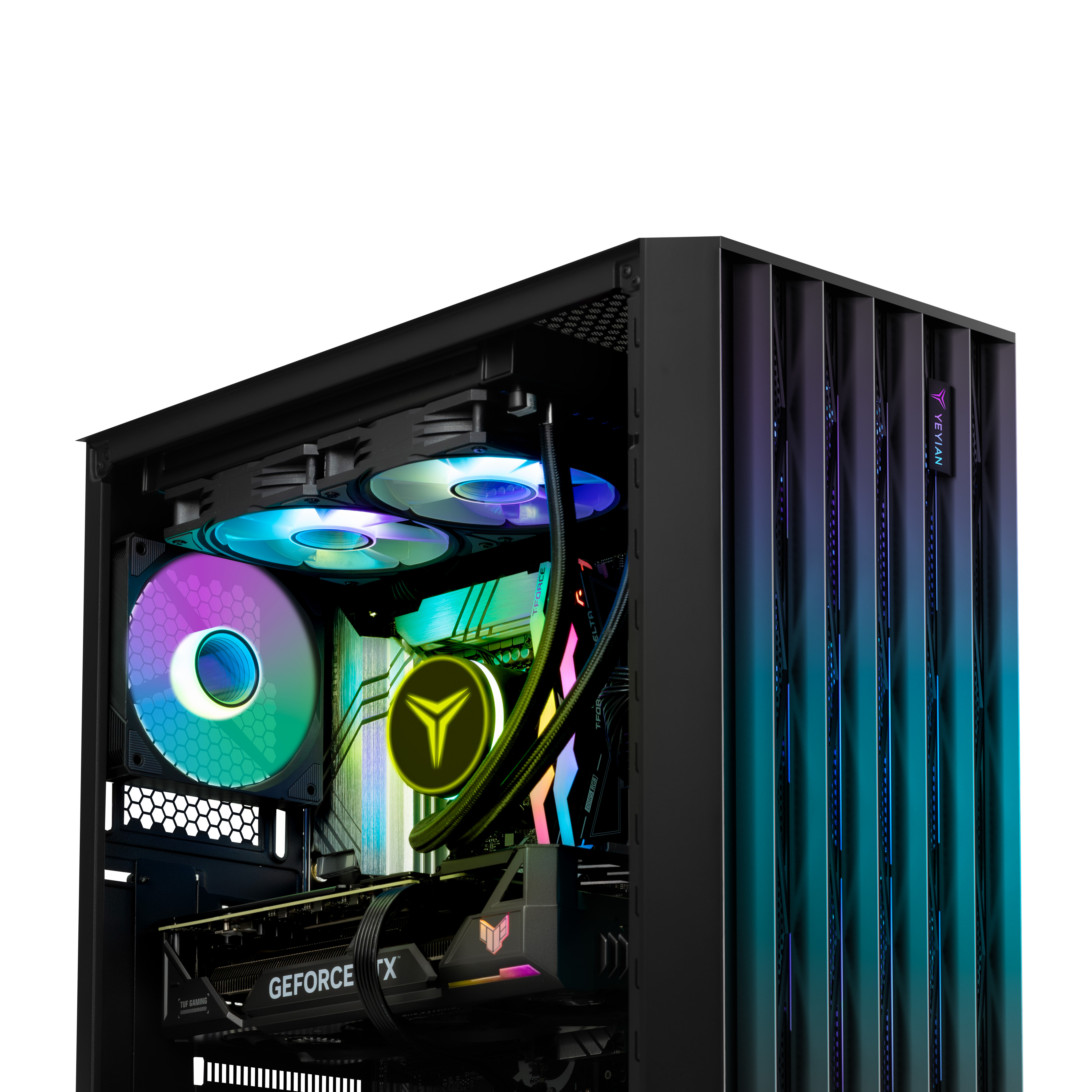 Foto 6 pulgar | PC Gamer Yeyian Ypi-pg37kfc-47y1m Nvidia Rtx 4070 Ti Super Intel Core I7 13700kf 32 GB Ddr5 2 TB Nvme 750 W 80+ Bronze
