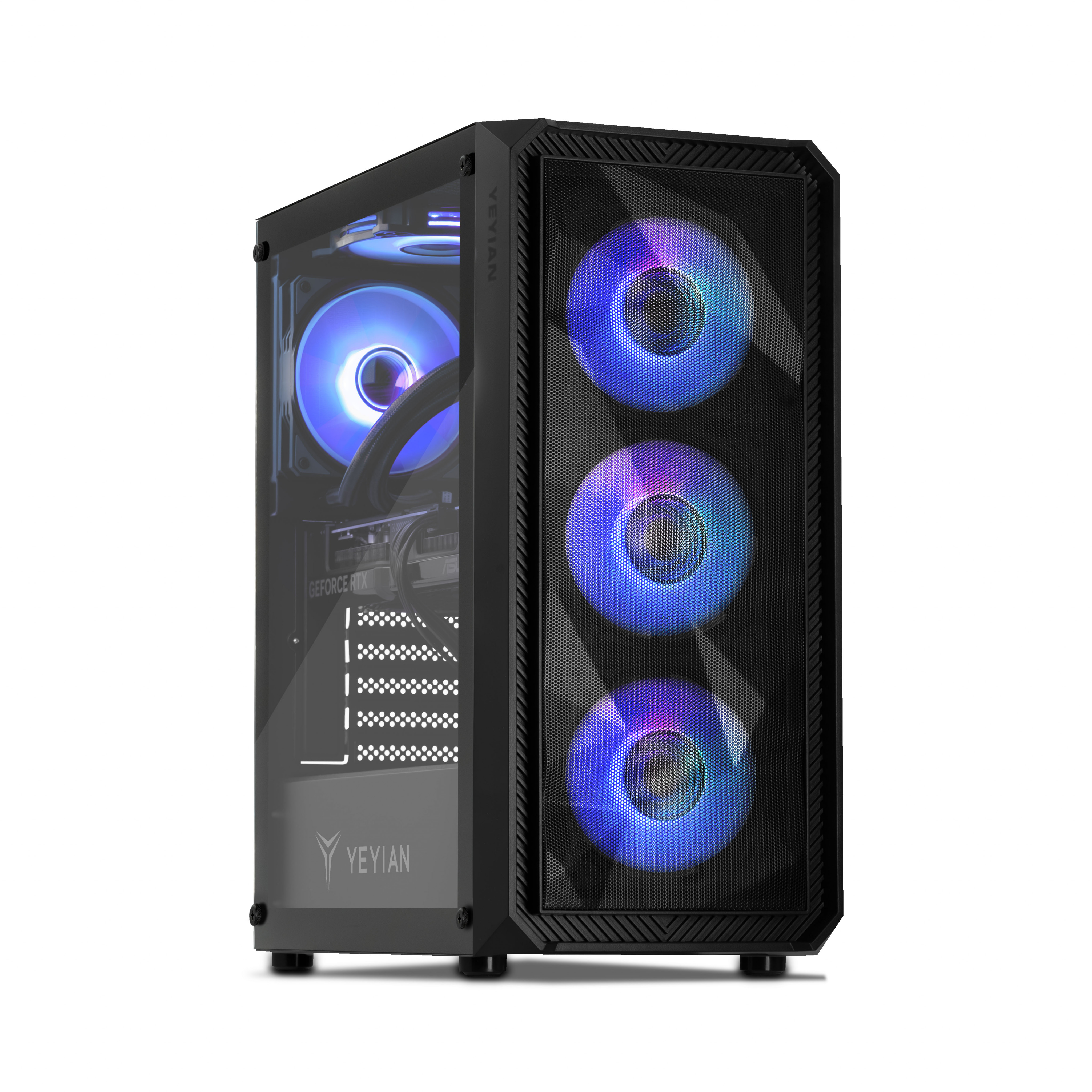 Foto 2 pulgar | Gabinete Gamer Yeyian Ypi-ta27f0c-46t1m Nvidia Rtx 4060 Ti, Intel Core I7 12700f, 32gb Ddr4 , 1tb Nvme, 650 W 80+ Bronze