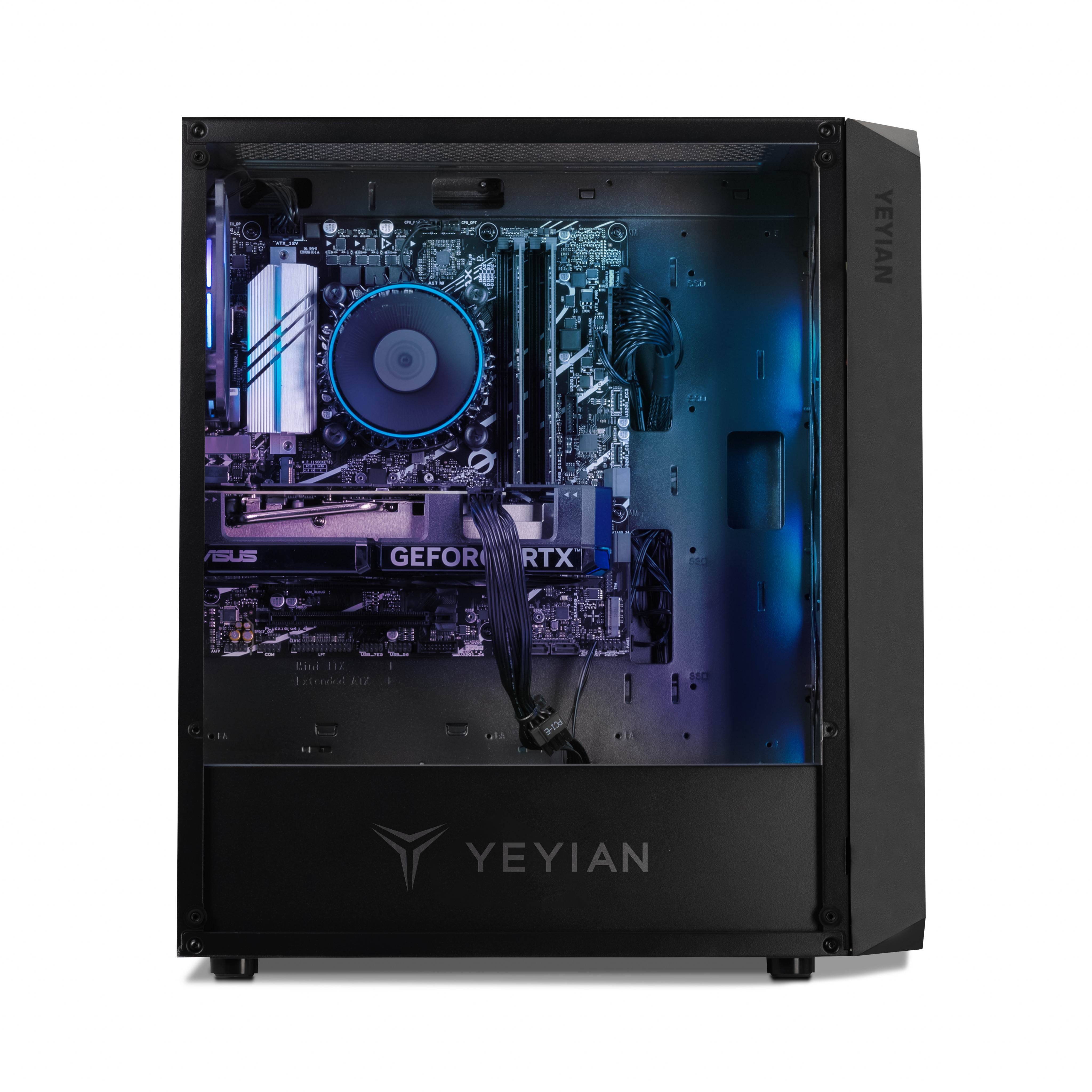 Foto 5 pulgar | Gabinete Gamer Yeyian Ypi-ta24f0b-4601m Nvidia Geforce Rtx 4060, Intel Core I5-12400f, 16gb Ddr4, 1tb Nvme, 650 W 80