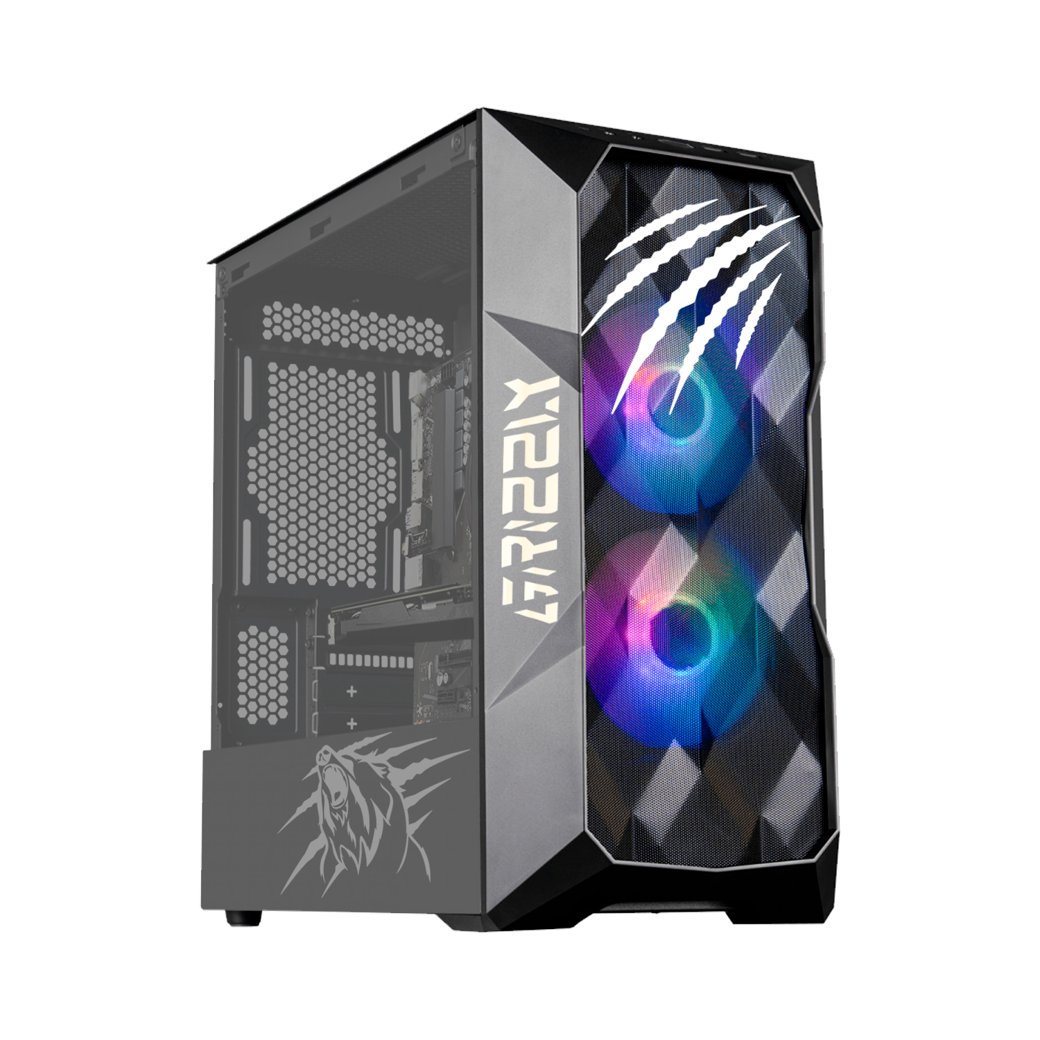 Foto 4 pulgar | Pc Gamer Grizzly Amd Ryzen 7 5700g 3.8 Ghz Nvidia Rtx 3060 Ram 16 Gb M.2 Nv2 1tb Wifi Bt