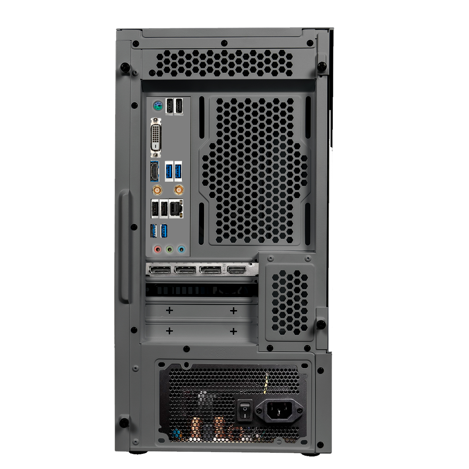 Foto 5 pulgar | Pc Gamer Grizzly Amd Ryzen 7 5700g 3.8 Ghz Nvidia Rtx 3060 Ram 16 Gb M.2 Nv2 1tb Wifi Bt