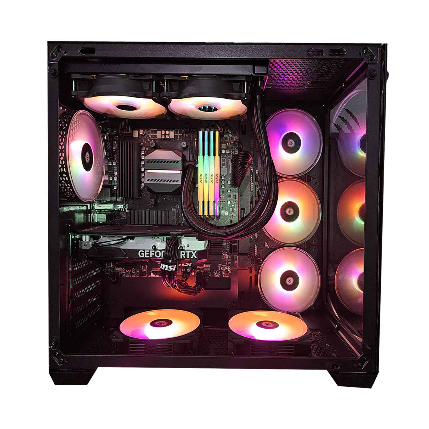 Foto 2 pulgar | Pc Gamer Grizzly Amd Ryzen 7 57000x  Rtx 4060 4.6 Ghz Nvidia Ram 32 Gb Ssd M.2 1 Tb Wifi Bt