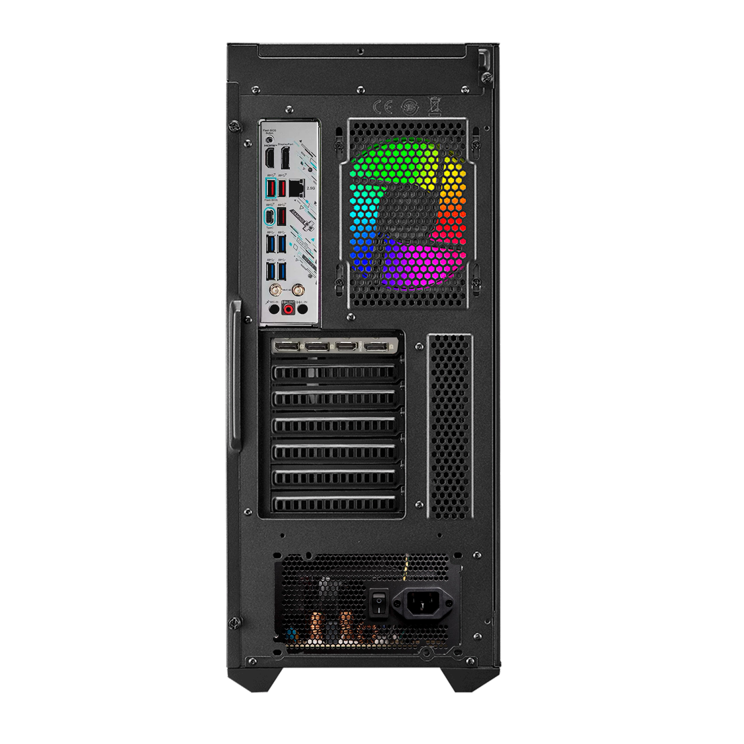 Foto 5 pulgar | Pc Gamer Grizzly Amd Ryzen 5 8500g Radeon Rx6750xt 3.5 Ghz Ram 32 Gb  M.2 Nv2 2tb Wifi Bt