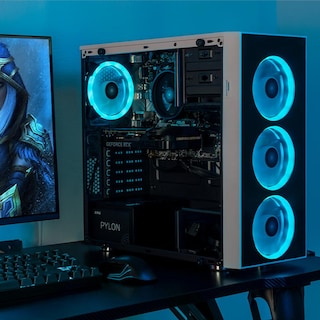 Foto 6 | Xtreme Pc Gaming Geforce Rtx 4060 Amd Ryzen 5 5500 32gb Ssd 1tb Monitor 23.8 165hz Wifi Dragonfly White
