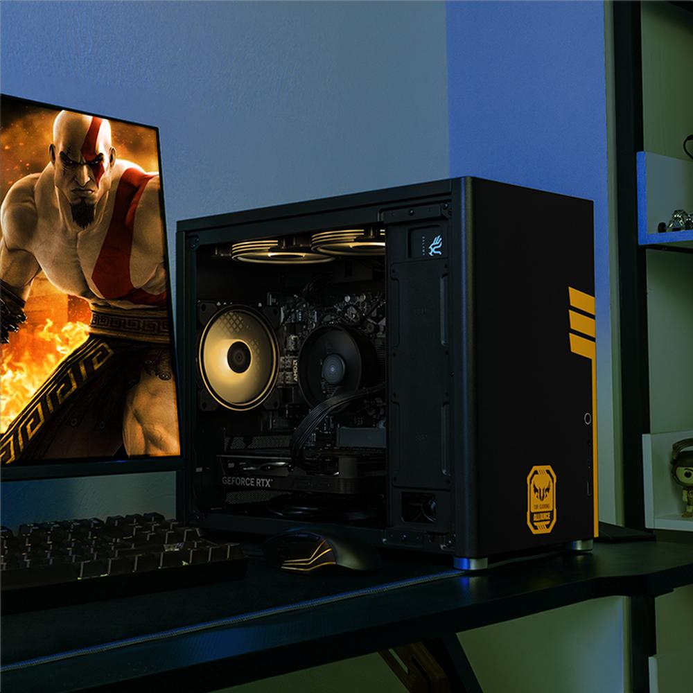 Foto 7 pulgar | Xtreme Pc Gaming Asus Tuf Geforce Rtx 4060 Amd Ryzen 5 5500 16gb Ssd 1tb Monitor 24 165hz Wifi Black