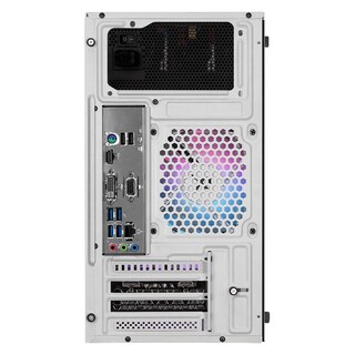 Foto 3 | Xtreme Pc Gaming Amd Radeon Rx 6500 Xt Ryzen 5 5500 16gb Ssd 1tb Monitor 24 165hz Wifi Air Max M2 White