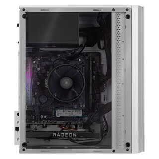 Foto 4 | Xtreme Pc Gaming Amd Radeon Rx 6500 Xt Ryzen 5 5500 16gb Ssd 1tb Monitor 24 165hz Wifi Air Max M2 White