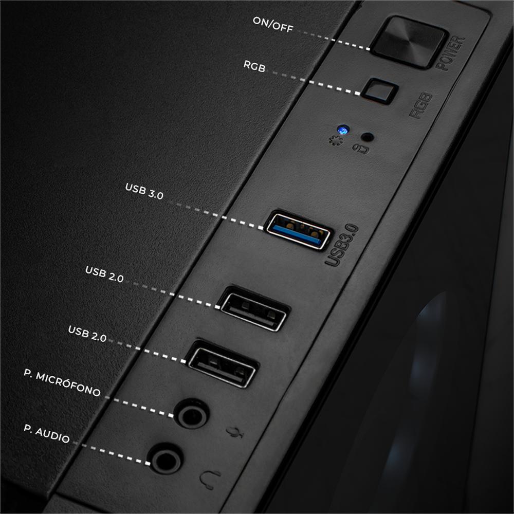 Foto 5 | Xtreme Pc Gaming Computadora Intel Core I9 12900 32gb Ssd 1tb Monitor 27'' Curvo Wifi Dragonfly Black