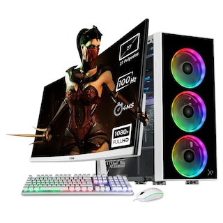Foto 1 | Xtreme Pc Gaming Computadora Intel Core I9 12900 32gb Ssd 1tb Monitor 27'' Curvo Wifi Dragonfly White