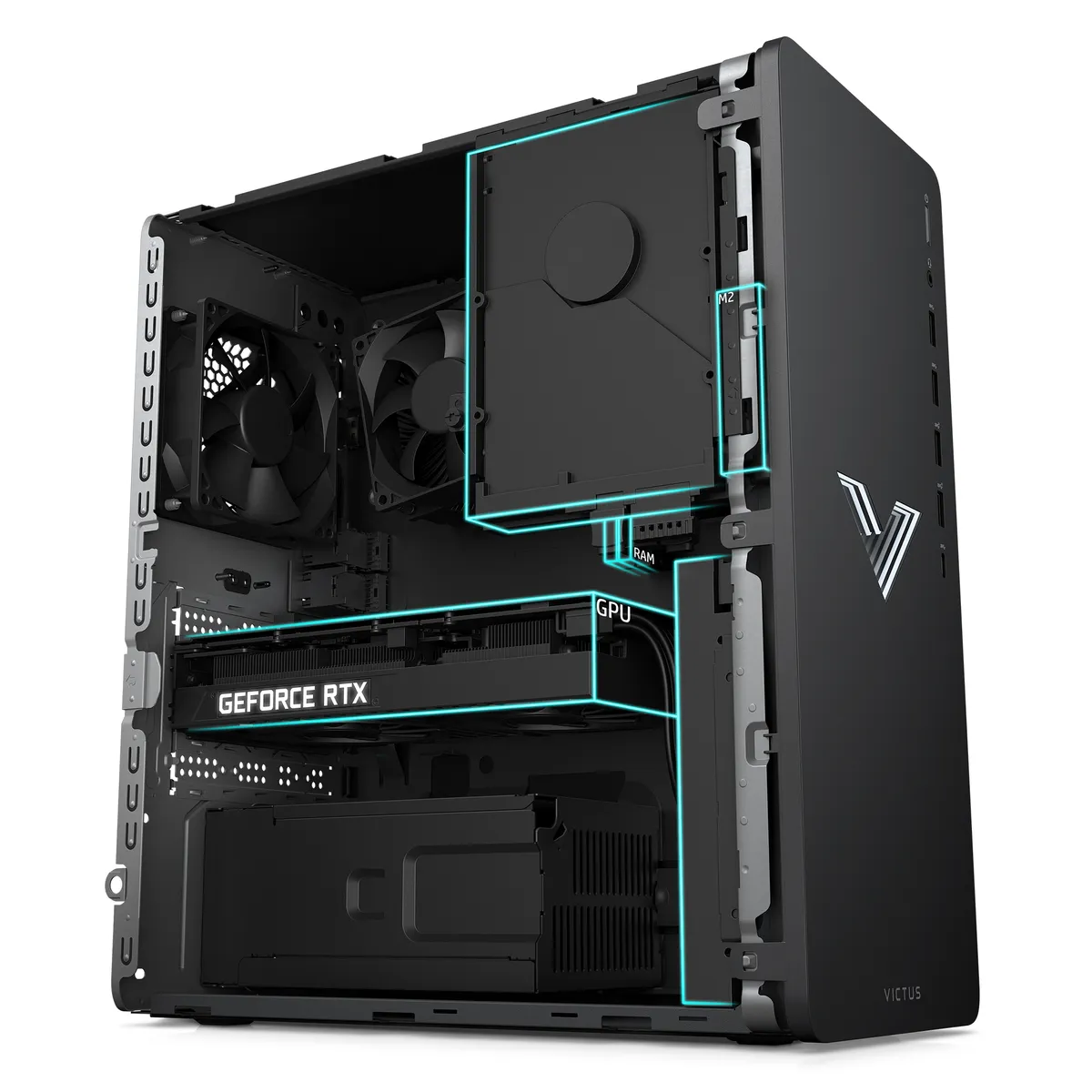 Foto 4 pulgar | Victus By Hp 15l Gaming Desktop Tg02-2015la Intel Core I5 8gb Ram 512gb Ssd Nvidia Geforce Rtx 3060