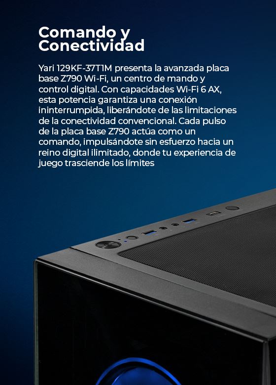 Foto 8 pulgar | Pc Gamer Yeyian Ypt-ya129kf-37t1m Rtx 3070ti, Core I9 12900kf, 32 Gb Ddr5, 2 Tb Nvme, 2tb 3.5” Hdd, Z790, 850w 8