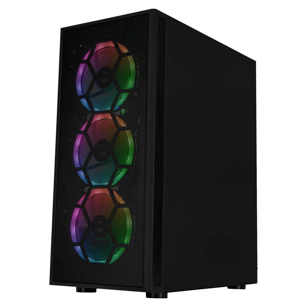Foto 2 | Xtreme Pc Gaming Amd Radeon 780m Ryzen 7 8700g 32gb Ddr5 Ssd 1tb Monitor Curvo 27 100hz Wifi Dragonfly Mesh Black