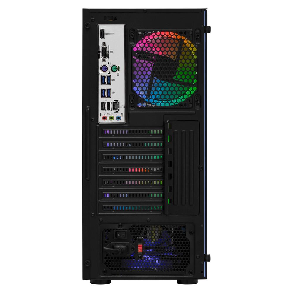 Foto 3 | Xtreme Pc Gaming Amd Radeon 780m Ryzen 7 8700g 32gb Ddr5 Ssd 1tb Monitor Curvo 27 100hz Wifi Dragonfly Mesh Black
