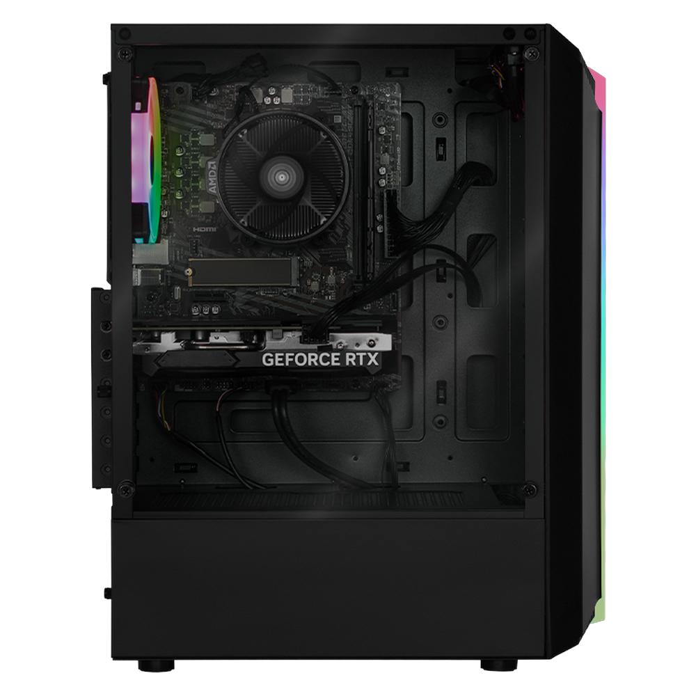 Foto 5 pulgar | Computadora Xtreme Pc Gaming Geforce Rtx 4060 Ti Amd Ryzen 7 5700 32gb Ssd 1tb Monitor Curvo 31.5 165hz Wifi Bionic Bla