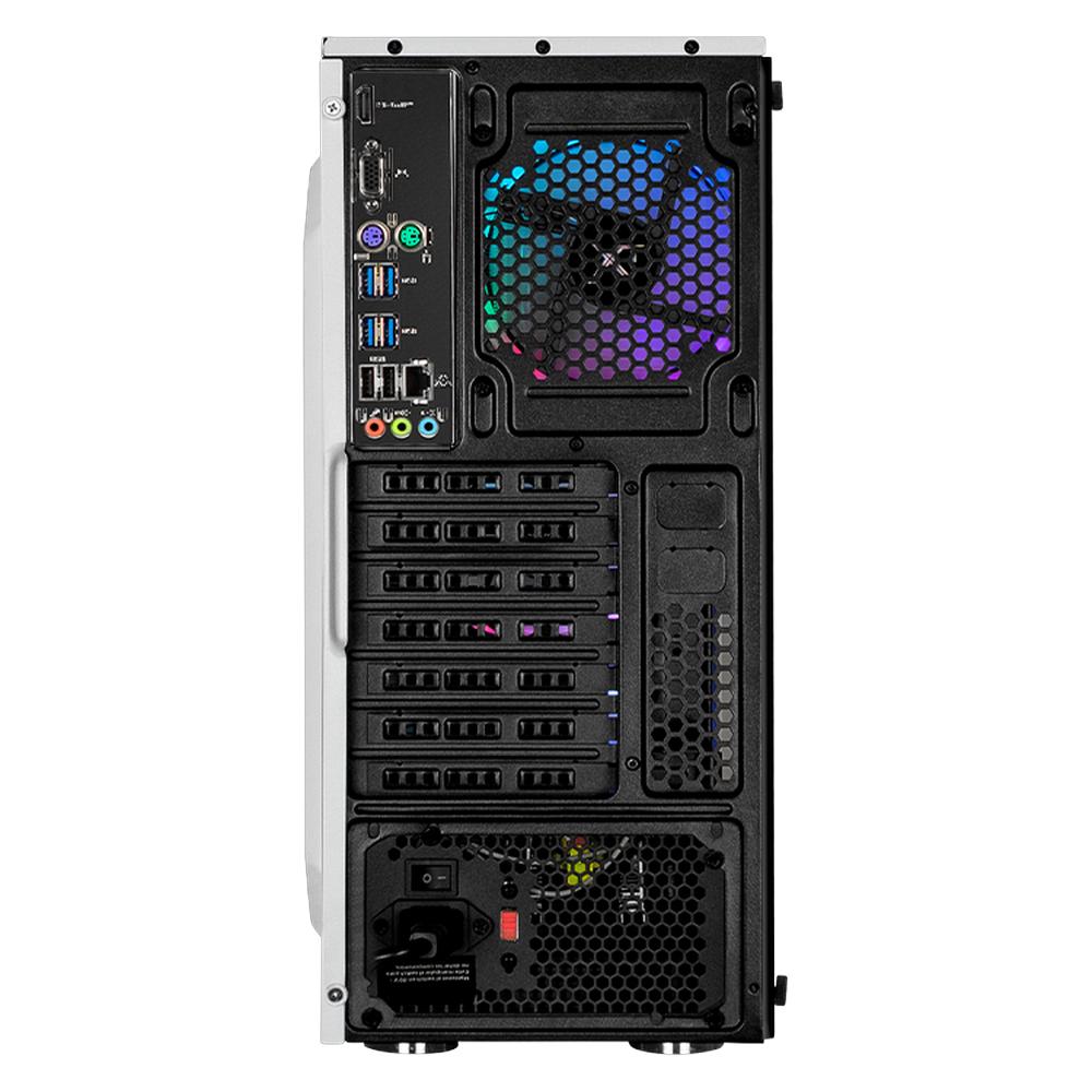 Foto 3 | Xtreme Pc Gaming Amd Radeon 740m Ryzen 5 8500g 32gb Ddr5 Ssd 1tb Monitor 23.8 Curvo 100hz Wifi Dragonfly White
