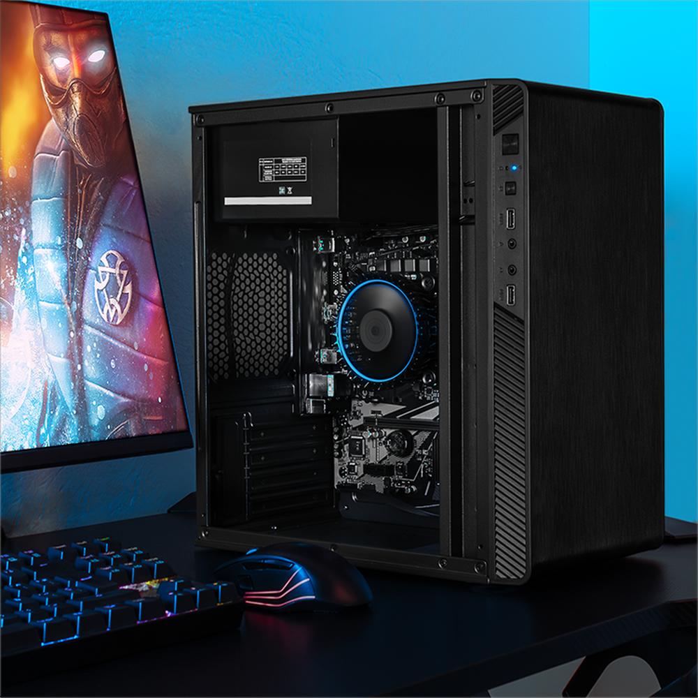 Foto 7 pulgar | Xtreme Pc Gaming Computadora Intel Core I5 12400 16gb Ssd 500gb Monitor 23.8 75hz Wifi Performance Black