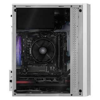 Foto 4 | Xtreme Pc Gaming Amd Radeon Rx 7600 Ryzen 5 8400f 32gb Ddr5 Ssd 1tb Monitor Curvo 27 165hz Wifi Air Max White