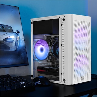 Foto 6 | Xtreme Pc Gaming Amd Radeon Rx 7600 Ryzen 5 8400f 32gb Ddr5 Ssd 1tb Monitor Curvo 27 165hz Wifi Air Max White