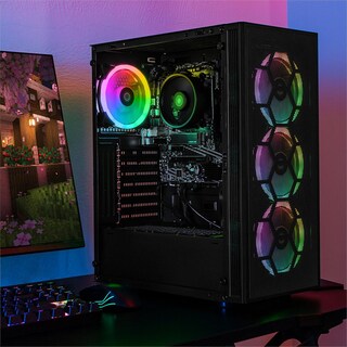 Foto 6 | Xtreme Pc Gaming Amd Radeon Vega Renoir Ryzen 7 5700g 16gb Ssd 1tb Monitor Curvo 23.8 100hz Wifi Dragonfly Mesh Black