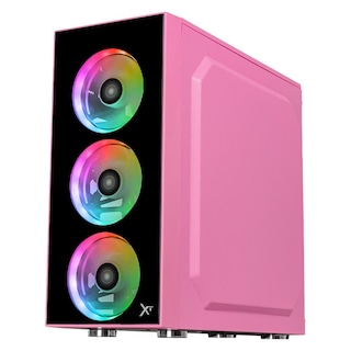 Foto 2 | Xtreme Pc Gaming Amd Radeon Vega Renoir Ryzen 7 5700g 16gb Ssd 1tb Monitor Curvo 23.8 100hz Wifi Dragonfly Pink