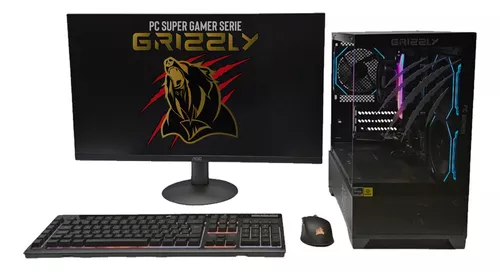 Pc Grizzly Amd Ryzen 7 8700g 4.2ghz 32gb M.2 1tb Monitor 27'' Kit 2 En 1 Wifi Bt Pg-amd062