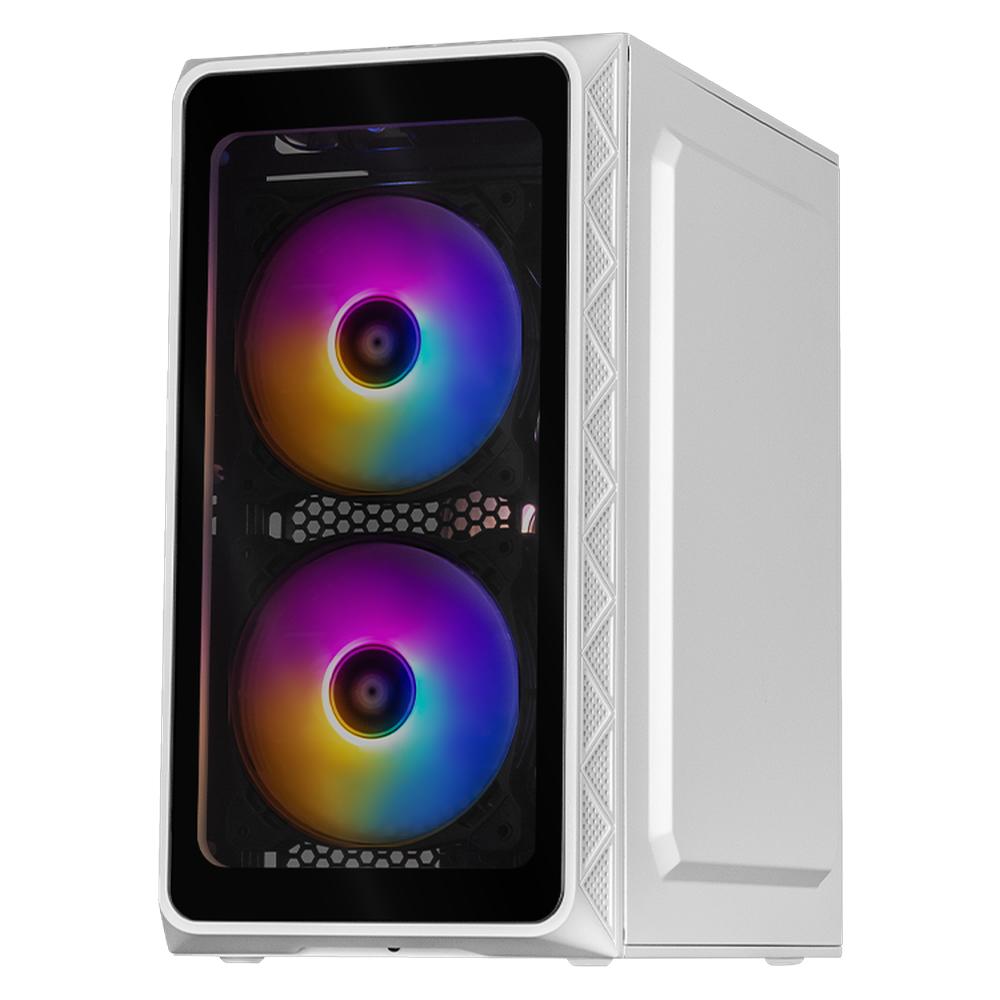 Foto 3 pulgar | Xtreme Pc Gaming Amd Radeon Vega Renoir Ryzen 7 5700g 32gb Ssd 1tb Monitor 23.8 Wifi Doom Pro White