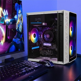 Foto 6 | Xtreme Pc Gaming Amd Radeon Vega Renoir Ryzen 7 5700g 32gb Ssd 1tb Monitor 23.8 Wifi Doom Pro White
