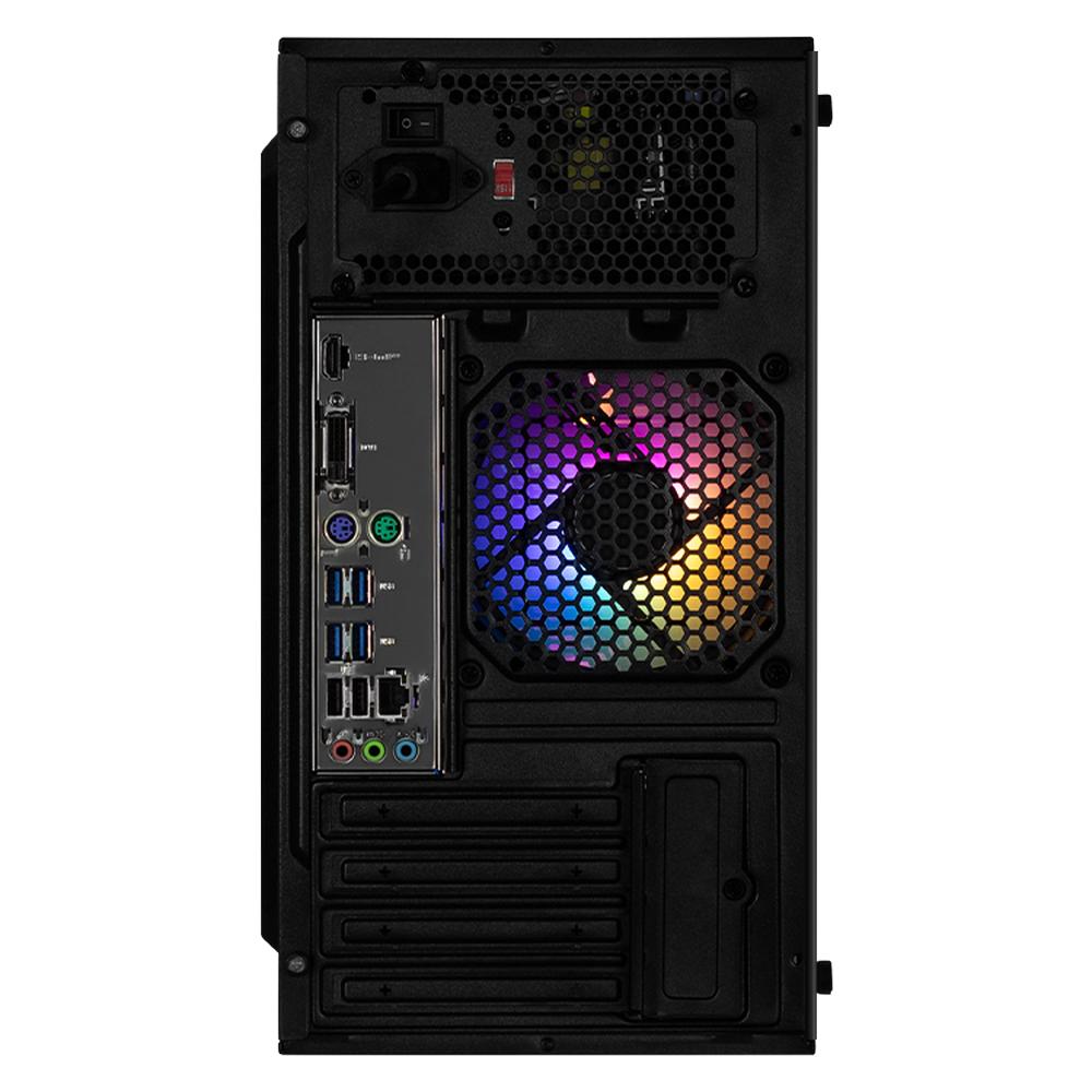 Foto 4 pulgar | Xtreme Pc Gaming Amd Radeon Vega Renoir Ryzen 7 5700g 32gb Ssd 1tb Monitor 23.8 Wifi Doom Pro Black