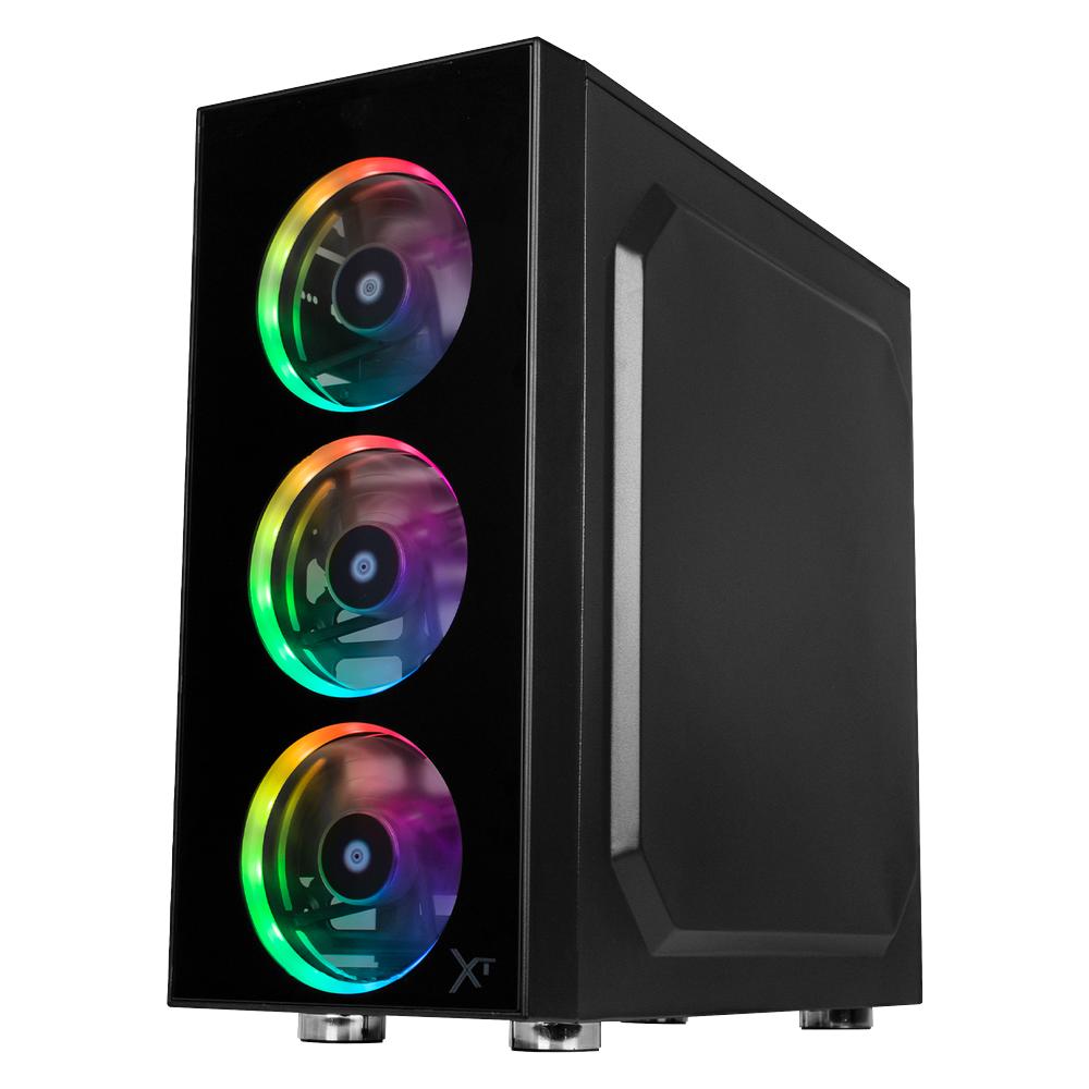 Foto 3 pulgar | Xtreme Pc Gaming Amd Radeon Vega 8 Ryzen 7 5700g 16gb Ssd 500gb Monitor Curvo 27 100hz Wifi Dragonfly Black