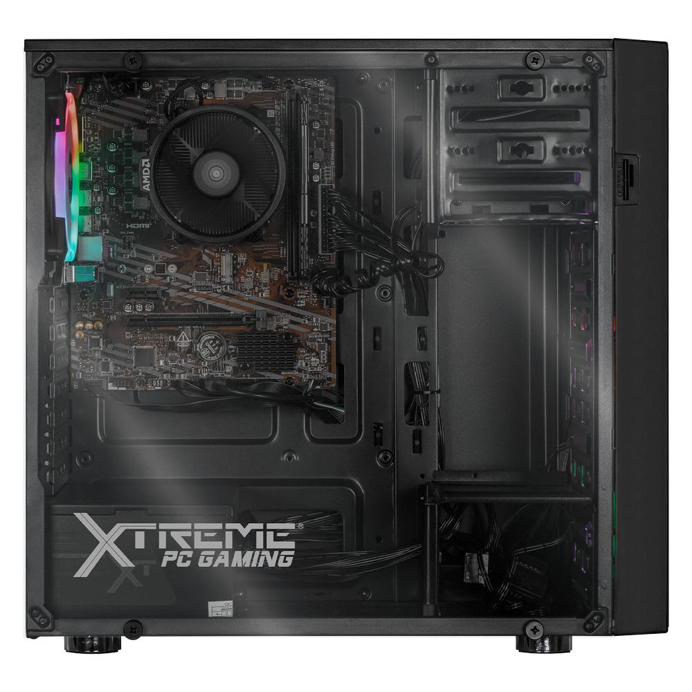 Foto 5 pulgar | Xtreme Pc Gaming Amd Radeon Vega 8 Ryzen 7 5700g 16gb Ssd 500gb Monitor Curvo 27 100hz Wifi Dragonfly Black