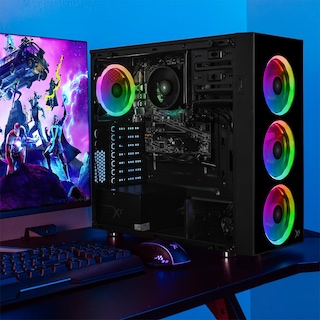 Foto 6 | Xtreme Pc Gaming Amd Radeon Vega 8 Ryzen 7 5700g 16gb Ssd 500gb Monitor Curvo 27 100hz Wifi Dragonfly Black