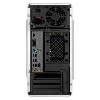 Foto 3 | Xtreme Pc Gaming Amd Radeon Vega 8 Ryzen 3 3200g 3.6 Ghz Quad Core 16gb Ssd 500gb Monitor 23.8 75hz Wifi Ultron White