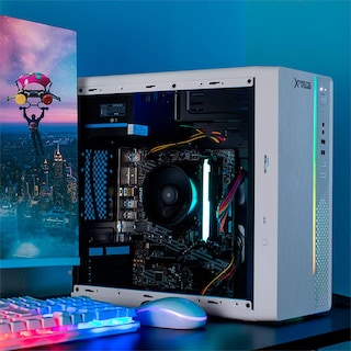 Foto 6 | Xtreme Pc Gaming Amd Radeon Vega 8 Ryzen 3 3200g 3.6 Ghz Quad Core 16gb Ssd 500gb Monitor 23.8 75hz Wifi Ultron White
