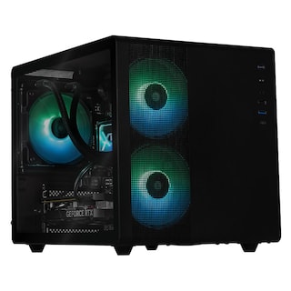 Foto 1 | Xtreme Pc Gaming Geforce Rtx 4060 Amd Ryzen 7 5700 32gb Ssd 1tb Sistema Liquido Wifi Tank Mini Black