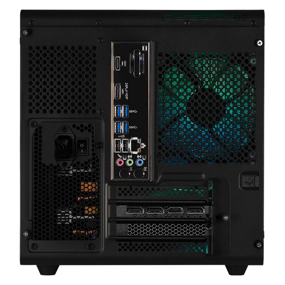 Foto 4 pulgar | Xtreme Pc Gaming Geforce Rtx 4060 Amd Ryzen 7 5700 32gb Ssd 1tb Sistema Liquido Wifi Tank Mini Black