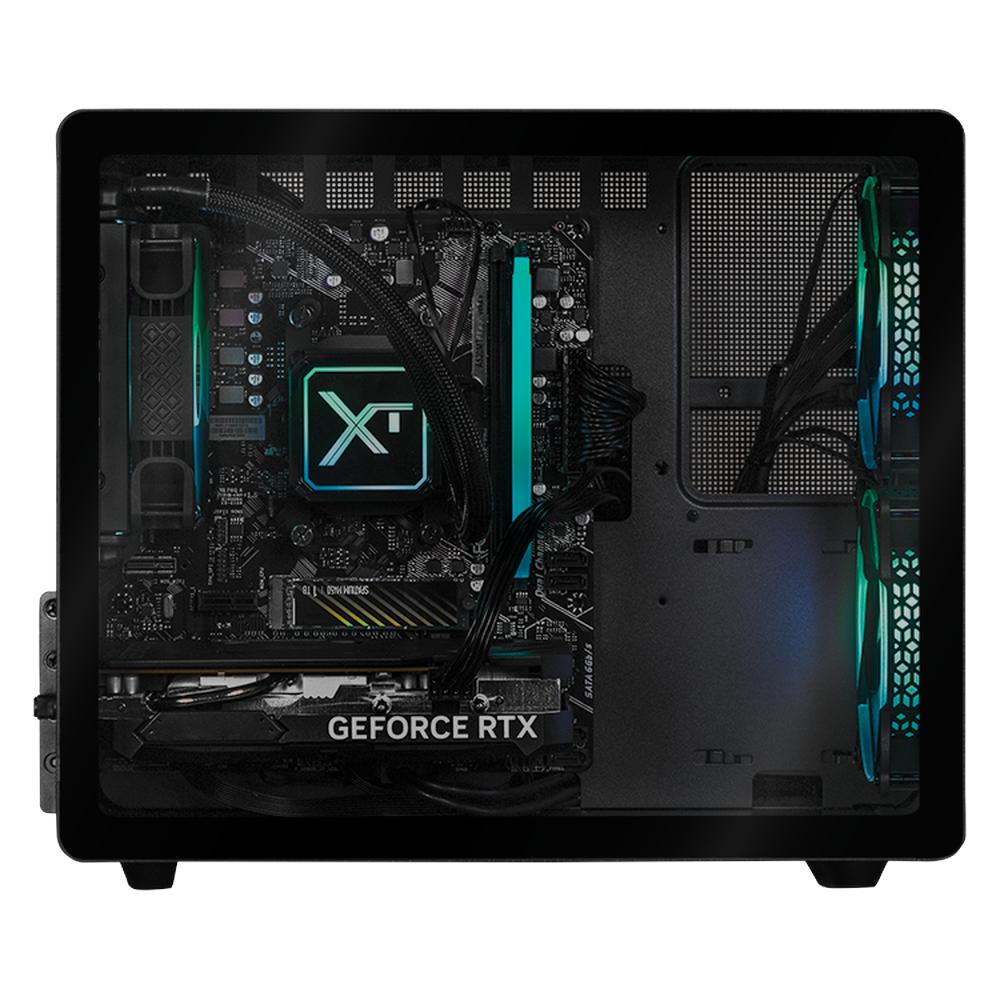 Foto 5 pulgar | Xtreme Pc Gaming Geforce Rtx 4060 Amd Ryzen 7 5700 32gb Ssd 1tb Sistema Liquido Wifi Tank Mini Black