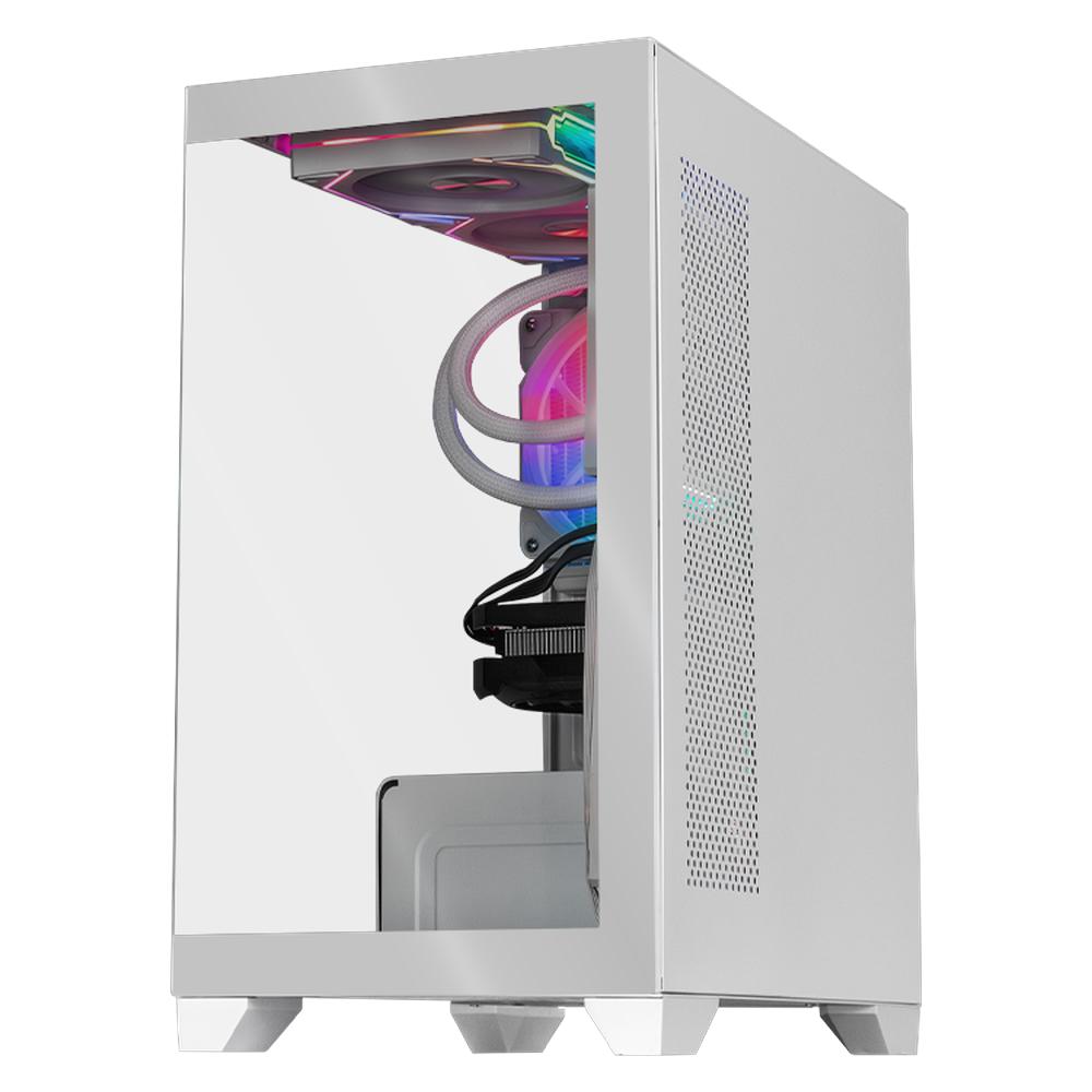 Foto 3 pulgar | Xtreme Pc Gaming Geforce Rtx 4060 Amd Ryzen 7 5700 32gb Ssd 1tb Sistema Liquido Wifi Tank Perform White