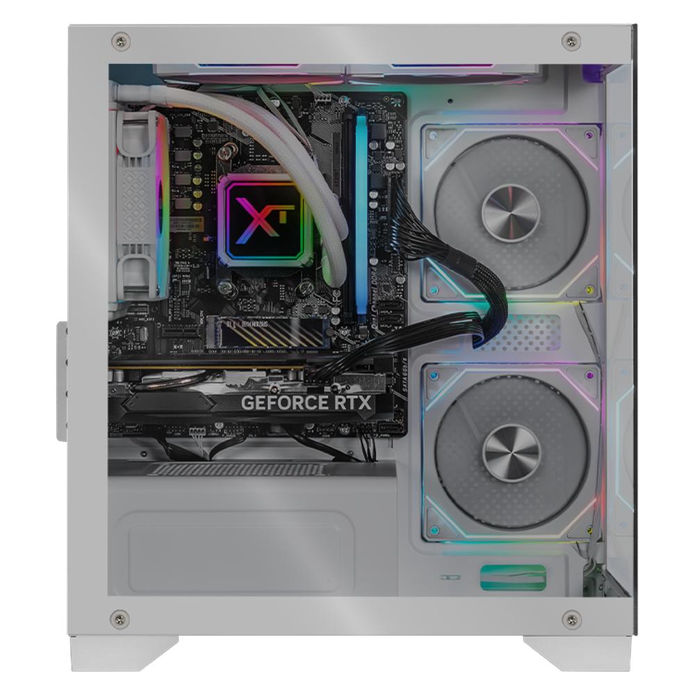 Foto 5 pulgar | Xtreme Pc Gaming Geforce Rtx 4060 Amd Ryzen 7 5700 32gb Ssd 1tb Sistema Liquido Wifi Tank Perform White