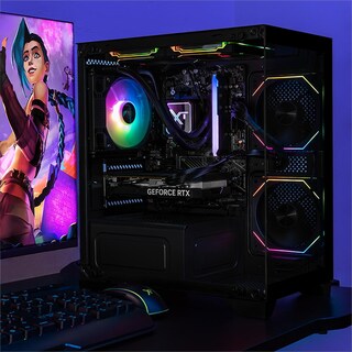 Foto 6 | Xtreme Pc Gaming Geforce Rtx 4060 Amd Ryzen 7 5700 32gb Ssd 1tb Sistema Liquido Wifi Tank Perform Black