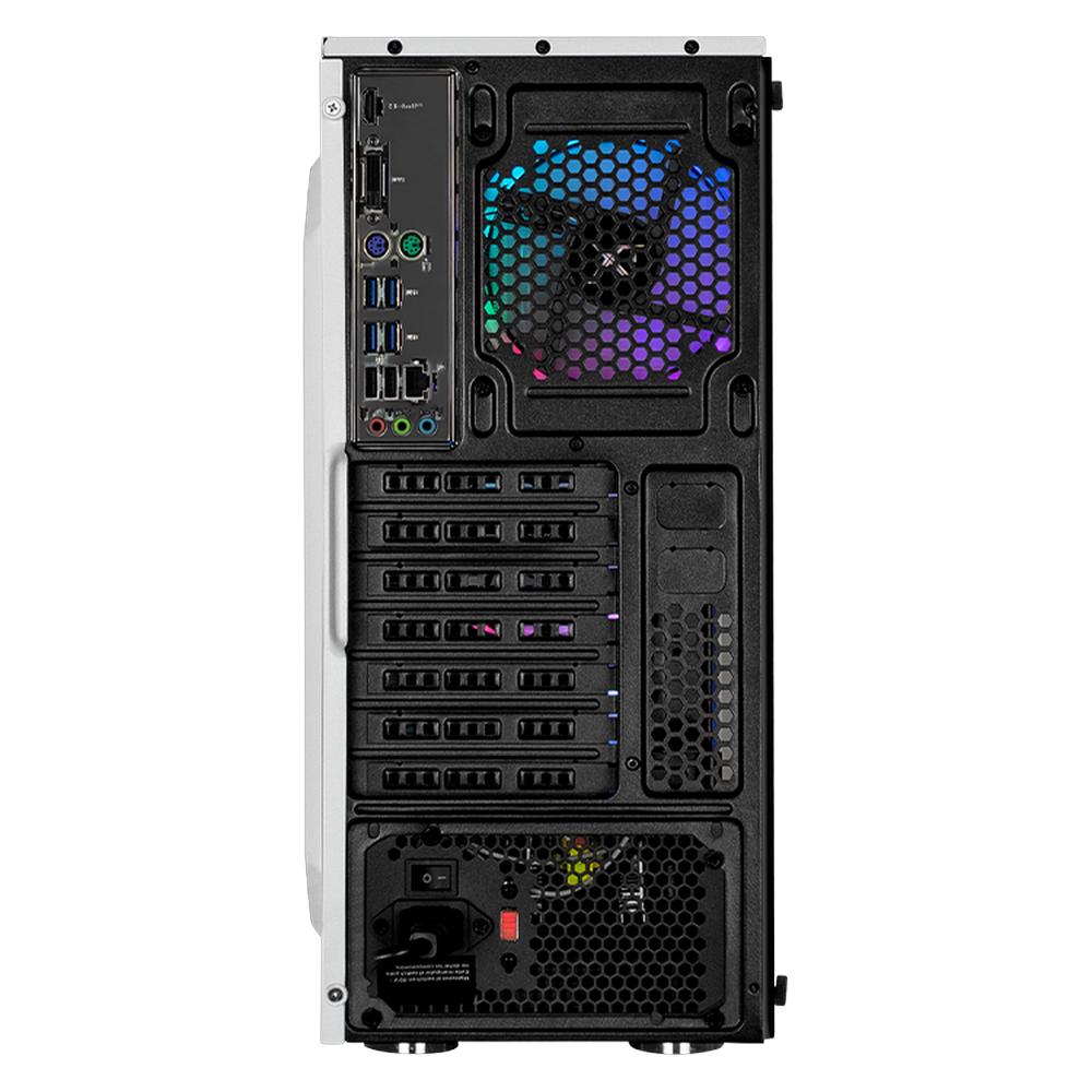 Foto 4 pulgar | Xtreme Pc Gaming Amd Radeon Vega 7 Amd Ryzen 5 5600g 16gb Ssd 1tb Monitor 27 75hz Wifi White