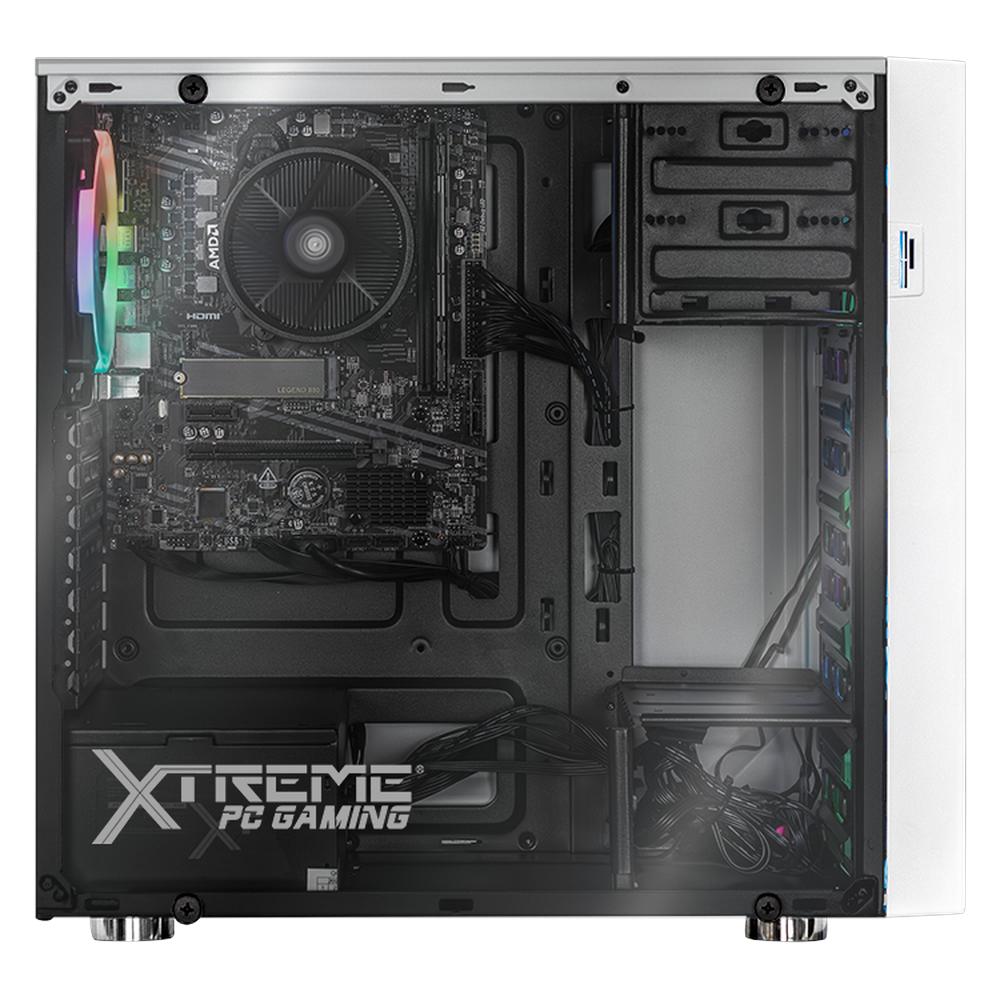Foto 5 pulgar | Xtreme Pc Gaming Amd Radeon Vega 7 Amd Ryzen 5 5600g 16gb Ssd 1tb Monitor 27 75hz Wifi White