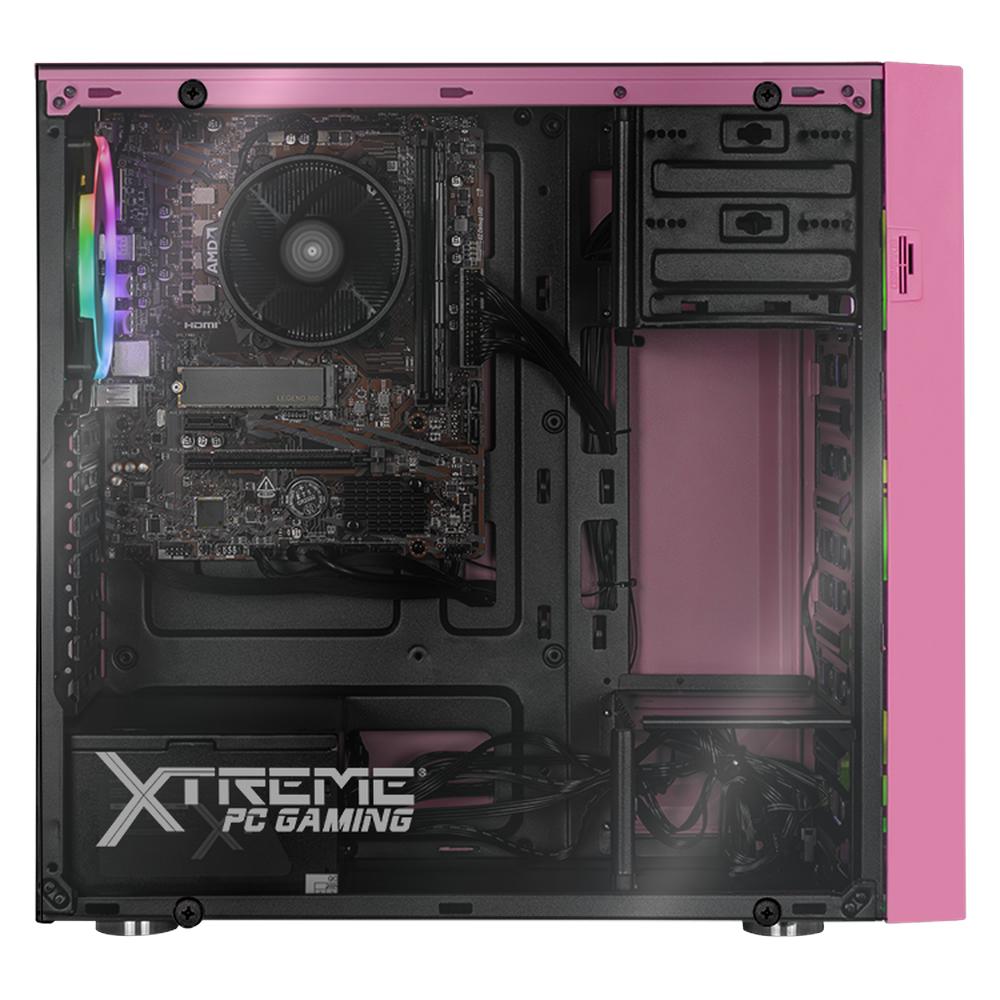 Foto 5 pulgar | Xtreme Pc Gaming Amd Radeon Vega 7 Amd Ryzen 5 5600g 16gb Ssd 1tb Monitor 27 75hz Wifi Pink