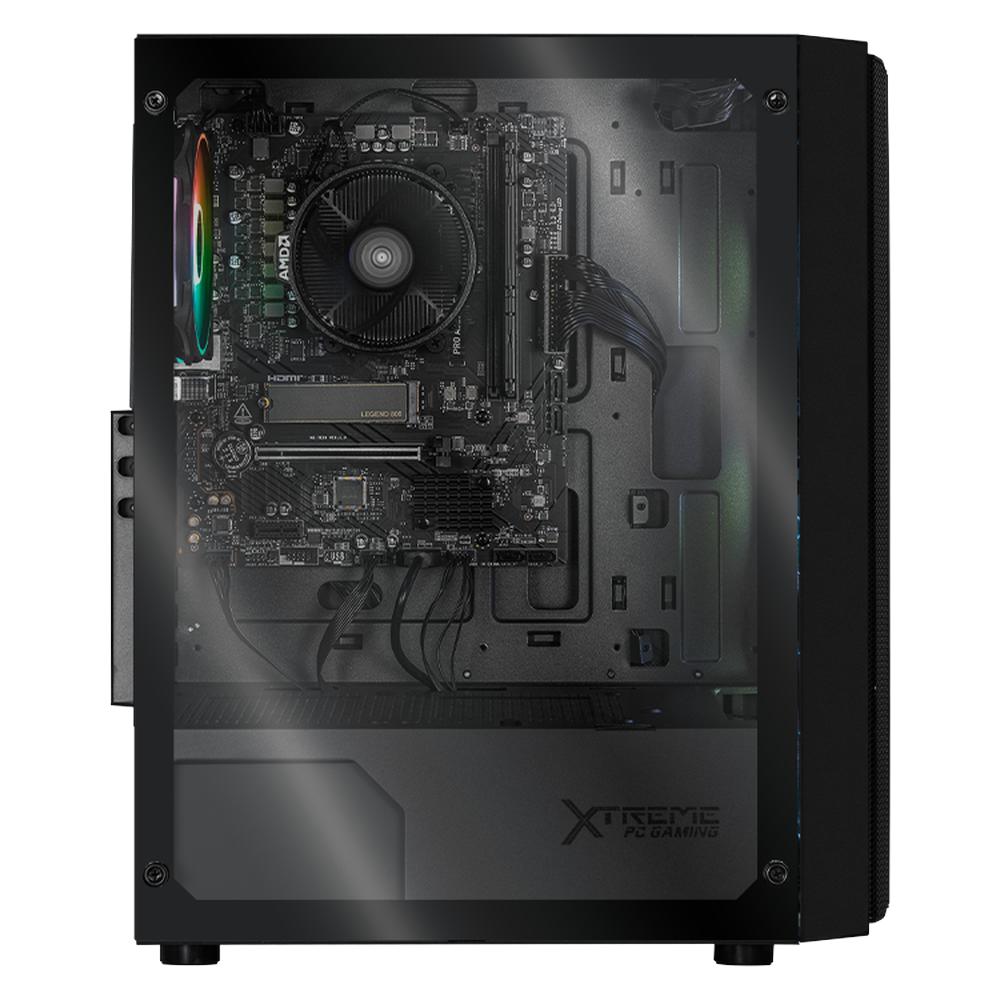 Foto 4 | Xtreme Pc Gaming Amd Radeon 760m Ryzen 5 8600g 16gb Ddr5 Ssd 1tb Monitor 27 75hz Wifi Kronos Black