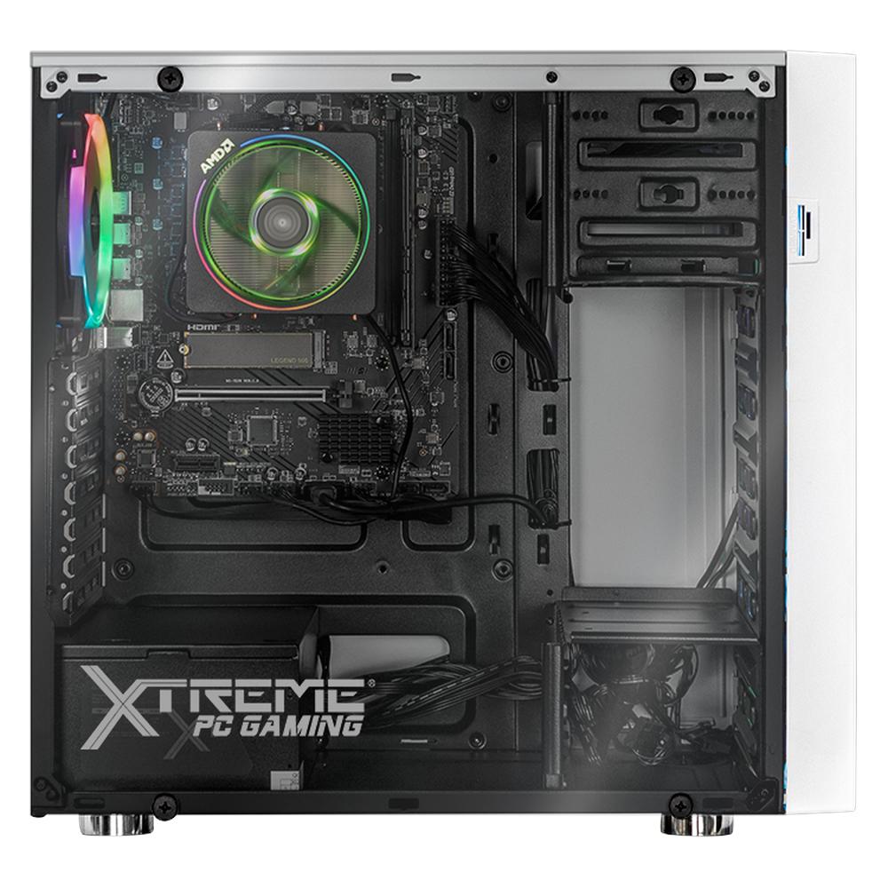 Foto 5 pulgar | Xtreme Pc Gaming Amd Radeon Ryzen 9 7900 32gb Ddr5 Ssd 1tb Monitor Curvo 27 100hz Wifi White