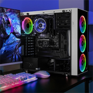 Foto 6 | Xtreme Pc Gaming Amd Radeon Ryzen 9 7900 32gb Ddr5 Ssd 1tb Monitor Curvo 27 100hz Wifi White