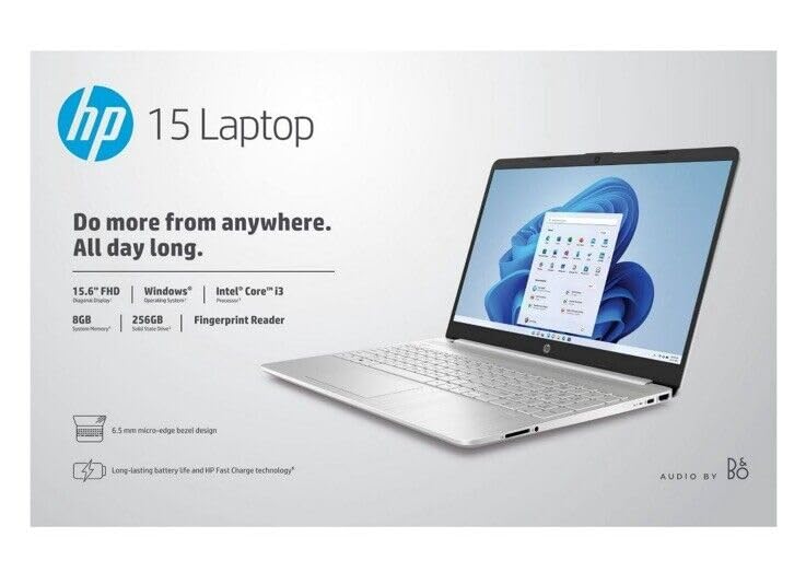 Foto 4 pulgar | Ordenador Portátil Hp 15.6 Fhd Intel Core I3-1215u 8 Gb De Ram 256 Gb Ssd Win11 - Venta Internacional.